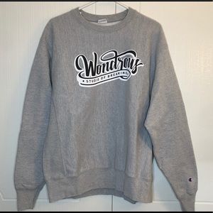 Champion & Wondrous collab sweater grey Size L